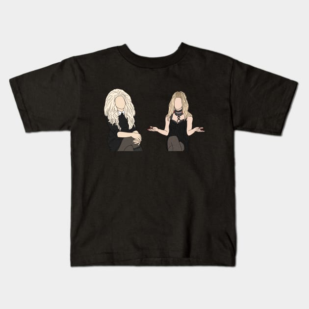 Trixie Mattel and Katya Zamoldchikova Kids T-Shirt by doctorbihcraft